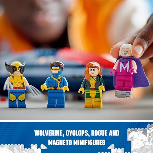 X-Men X-Jet Building Kit with 4 Minifigures L5321