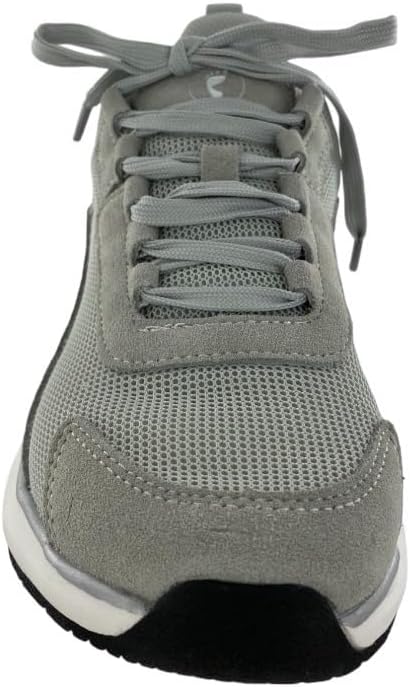 Women's Leather Grounding Trail Running Shoe, Grey, Size 9 V38083