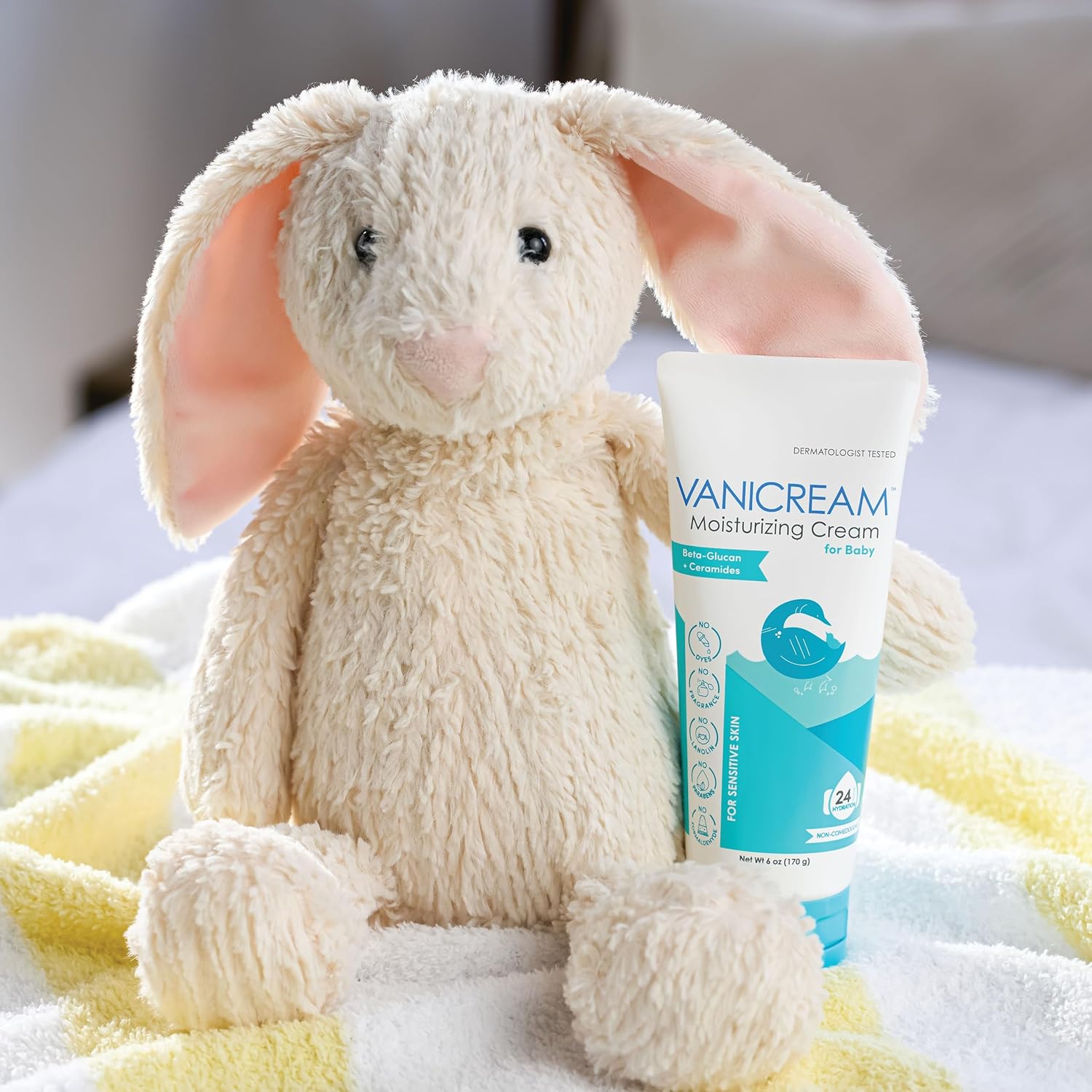 Moisturizing Cream for Baby, 6oz, for Sensitive Skin N216160