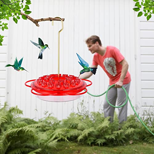 Outdoor Hanging Hummingbird Feeders, Leak-Proof, Easy to Clean Q3664