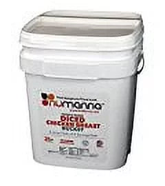 Seasoned Ground Beef Hamburger Bucket Emergency Survival Food Storage Kit F3100