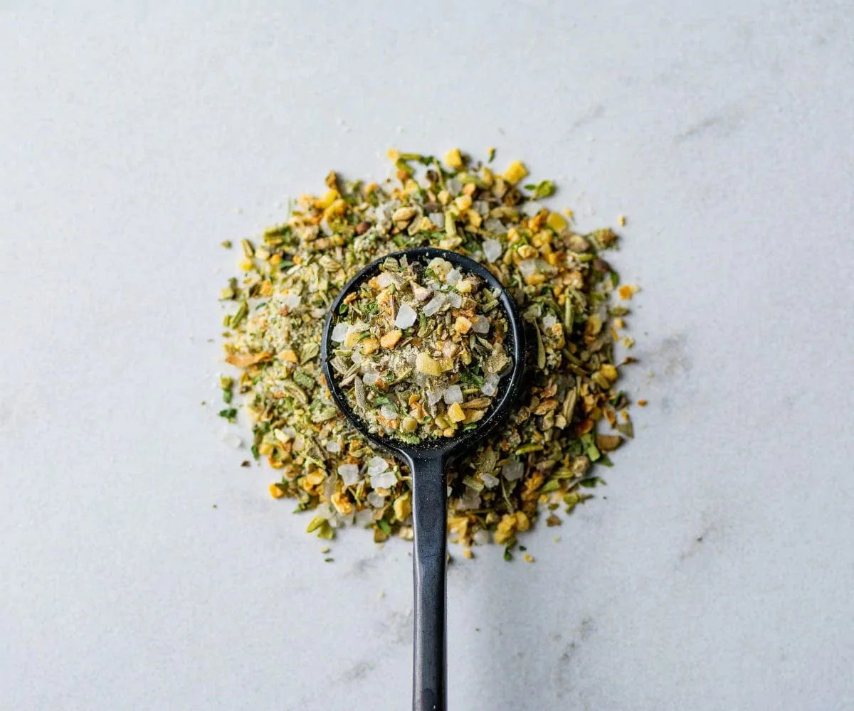 Limnos Lamb Rub - Gourmet Lamb Seasoning Mix | Lamb BBQ Grilling Rub For Lamb Chops, Lamb Shanks & Leg Of Lamb (2 Cup Bag - Net: 8.4 Oz)