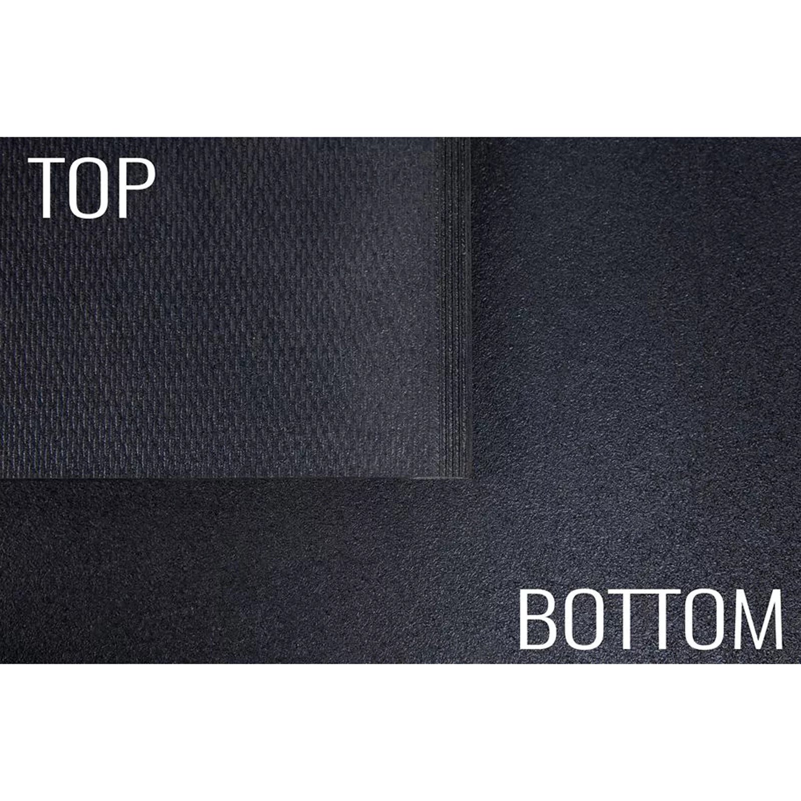 Anti-Vibration 1/2" Thick Washer/Dryer Rubber Mats, Two Mats Q9971