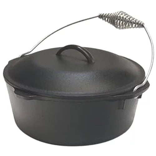 Cast Iron 5 Quart Dutch Oven with Bail Handle E473798