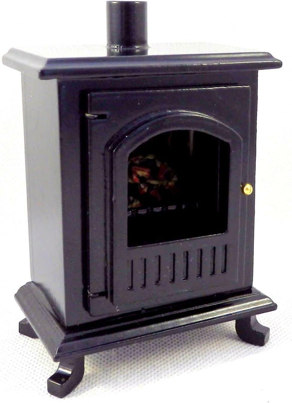 Wood Burning Stove Miniature 1:12 Scale Furniture Z741633