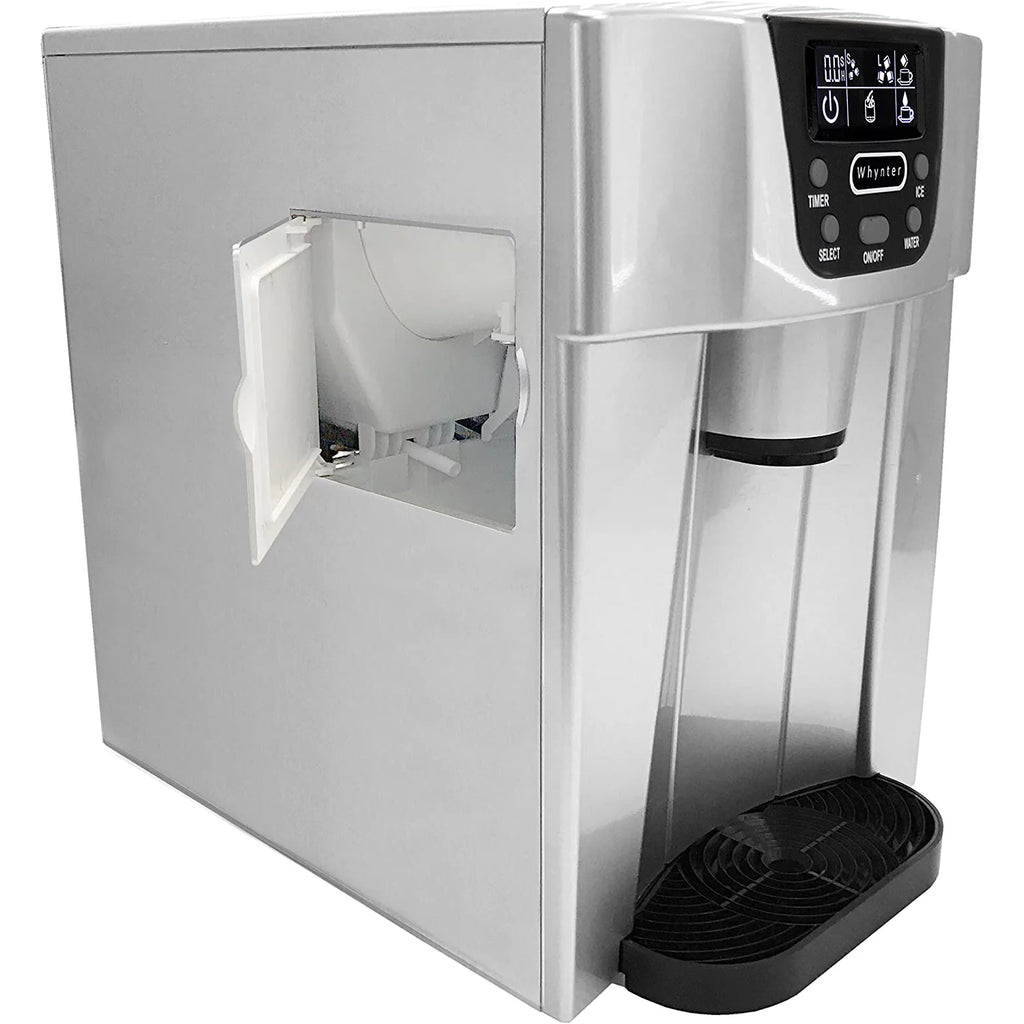 Countertop Ice Maker and Water Dispenser – Silver C913