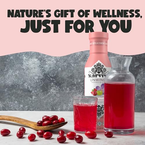 Non Alcoholic Wine, Organic All Natural Pack of 4, Gluten Free Wine Alternative with Herbs and Antioxidants R311