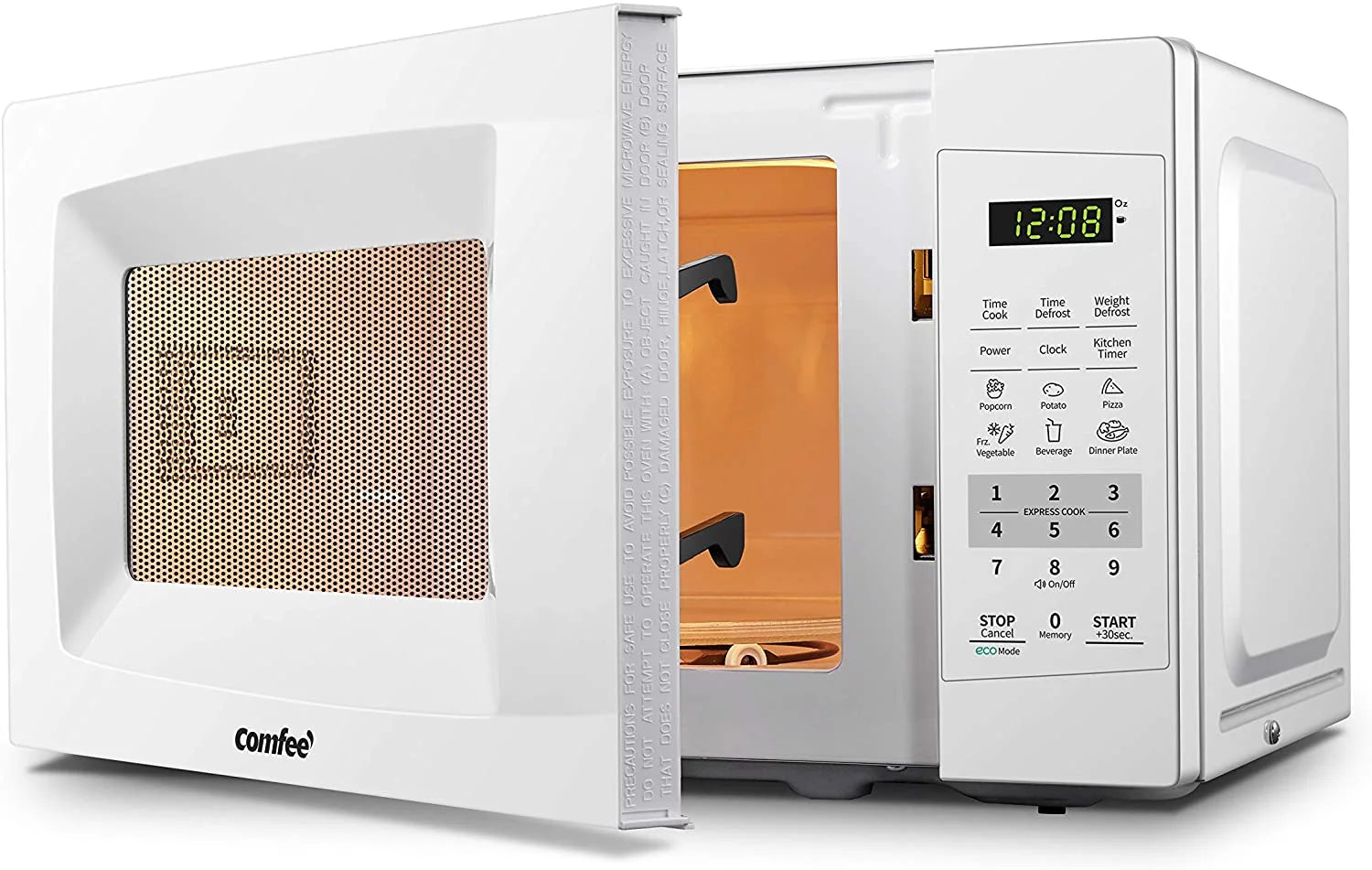 Countertop Microwave Oven with Sound On/Off and ECO Mode, 0.7 Cu Ft T21120