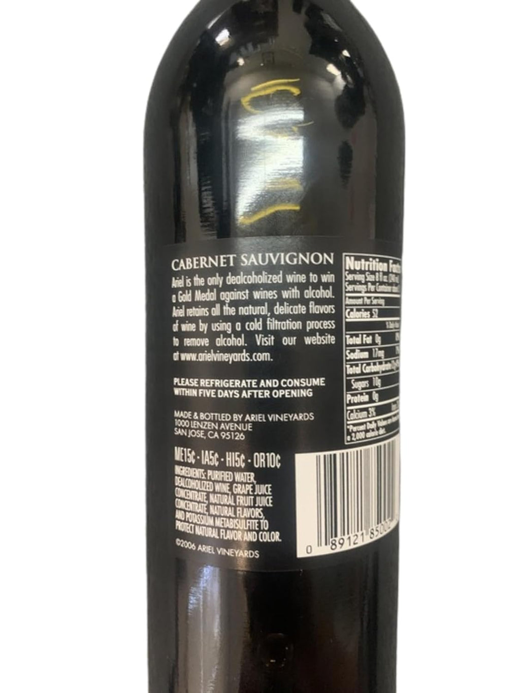 Cabernet Sauvignon Red Wine 750ml 2-Pack I932