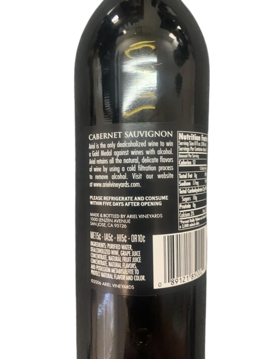 Cabernet Sauvignon Red Wine 750ml 2-Pack I932