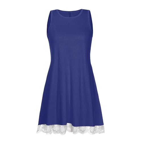 Loose Casual Sleeveless Sundress with Pocket E9623
