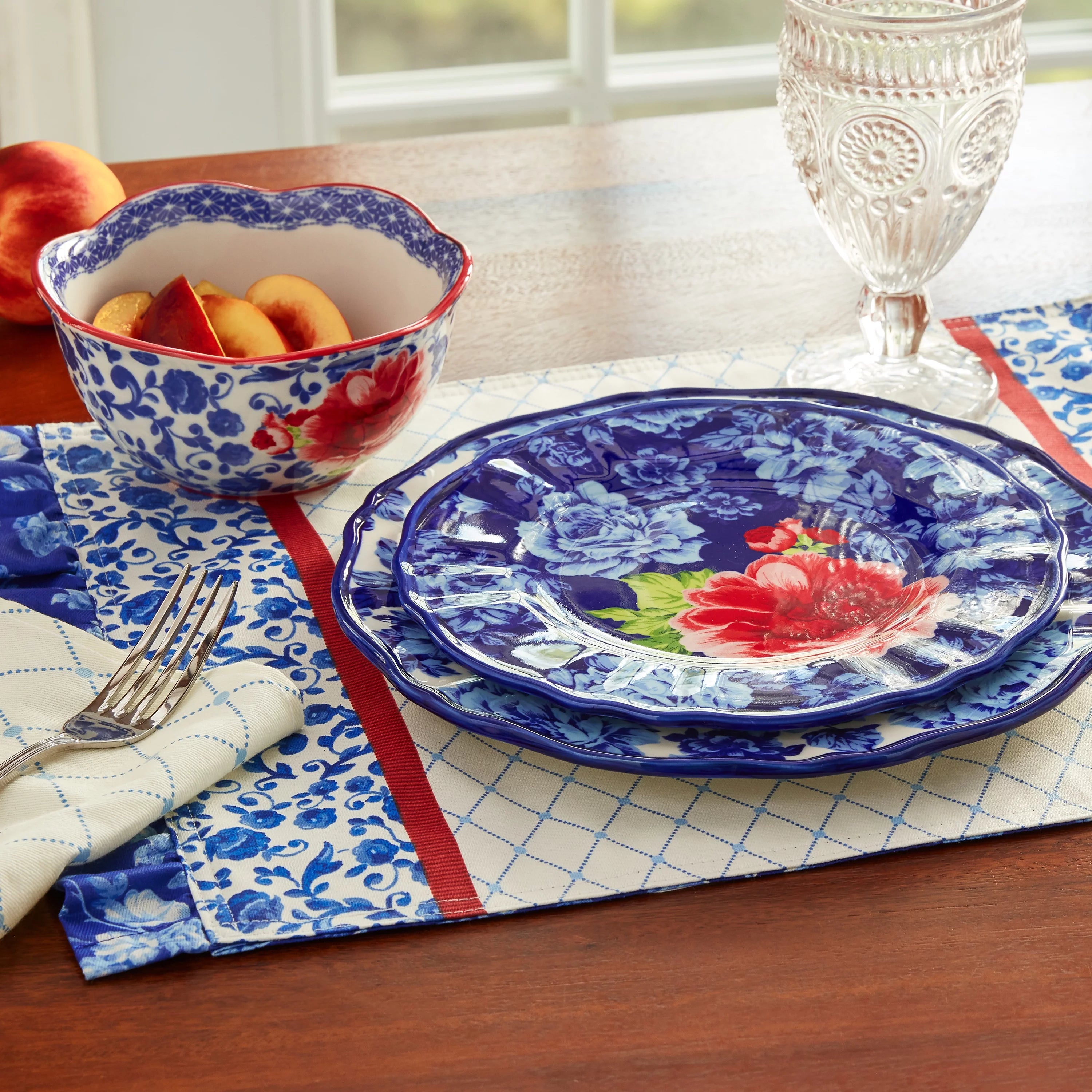 12-Piece Stoneware Dinnerware Set K871