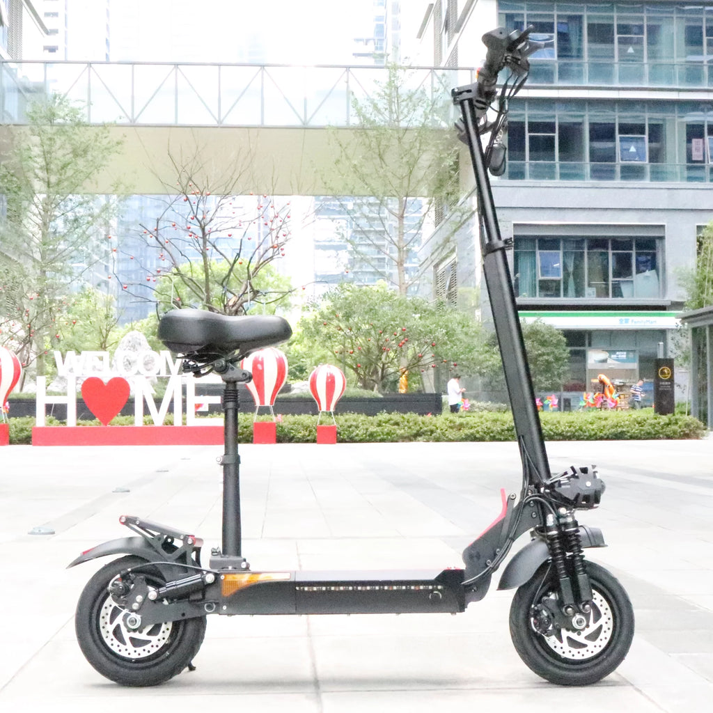 Electric Scooter with Seat, 2000W Dual Motor, 40 mph, Foldable for Adults K133125