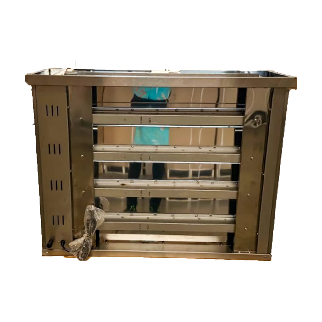 84,000BTU Natural Gas Rotisserie Grill with Auto Rotating Skewers C3322