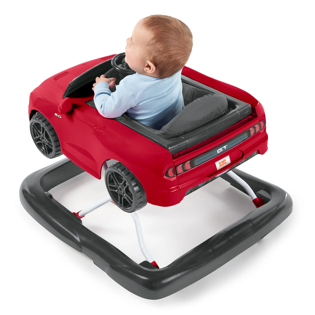 4-in-1 Adjustable Baby Walker with Removable Steering Wheel R395
