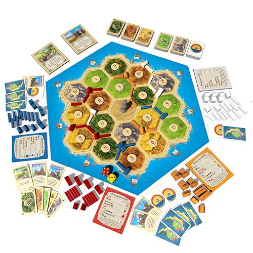 CATAN Board Game Base Game for Family and Adults P587