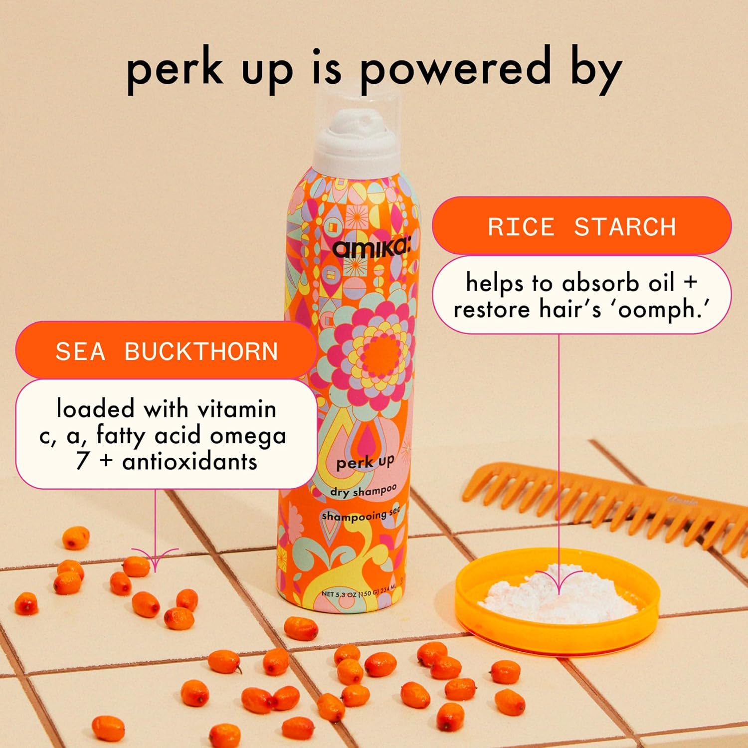 Talc-free dry shampoo, 9.5oz S6867