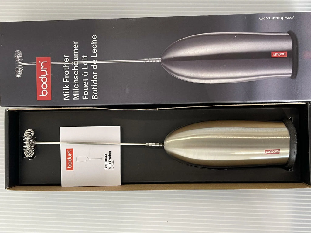 Battery Operated Milk Frother, 9 Inches, Chrome Z1028