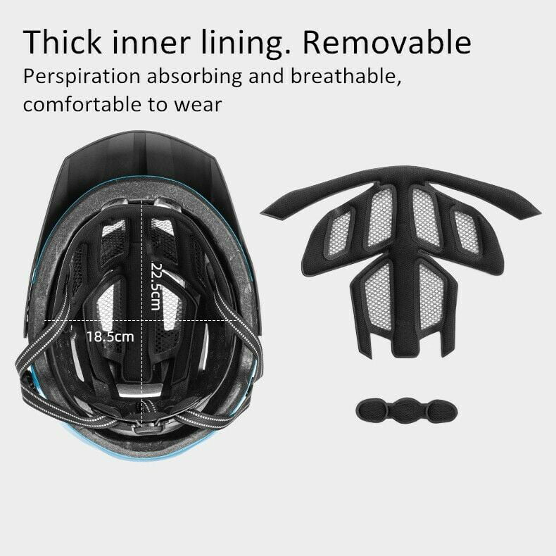Adult Cycling Helmet 57-62cm Blue C573132