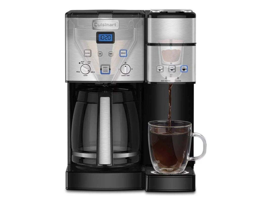 12 Cup Coffee Maker and Single-Serve Brewer V694717