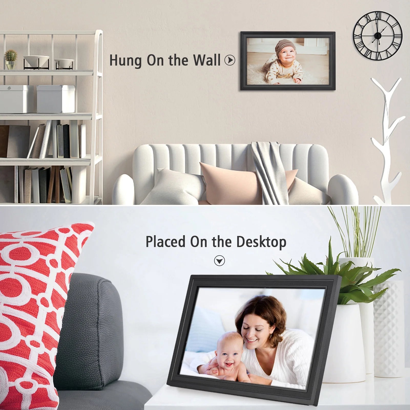 WiFi Digital Photo Frame 15.6-Inch 16GB Y13236