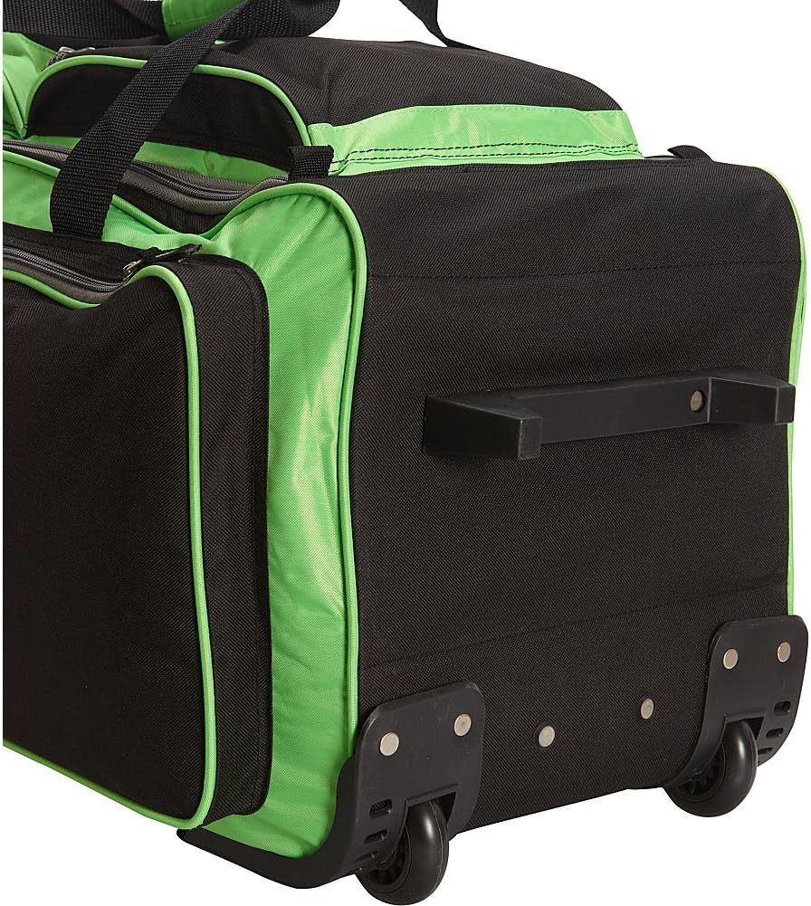 Rolling Duffel Bag, Teal, 30 Inch B930