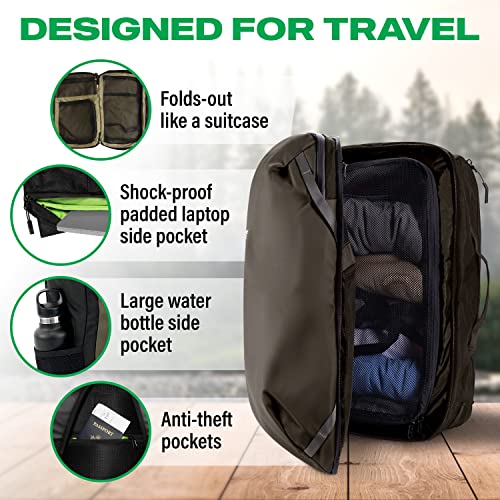 Carry On Travel Backpack with Laptop Compartment, 28L Z282