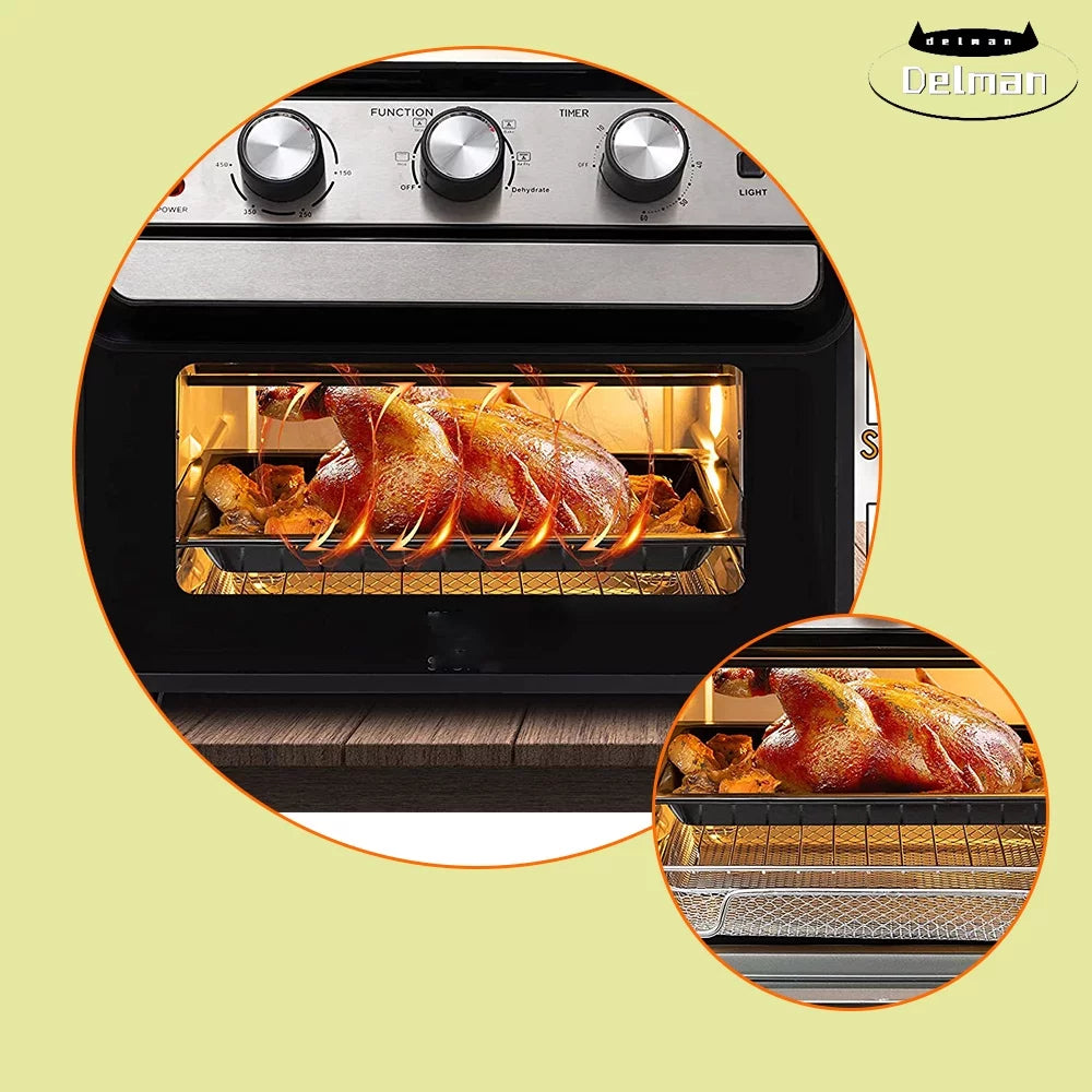6-in-1 Air Fryer Toaster Oven J733401