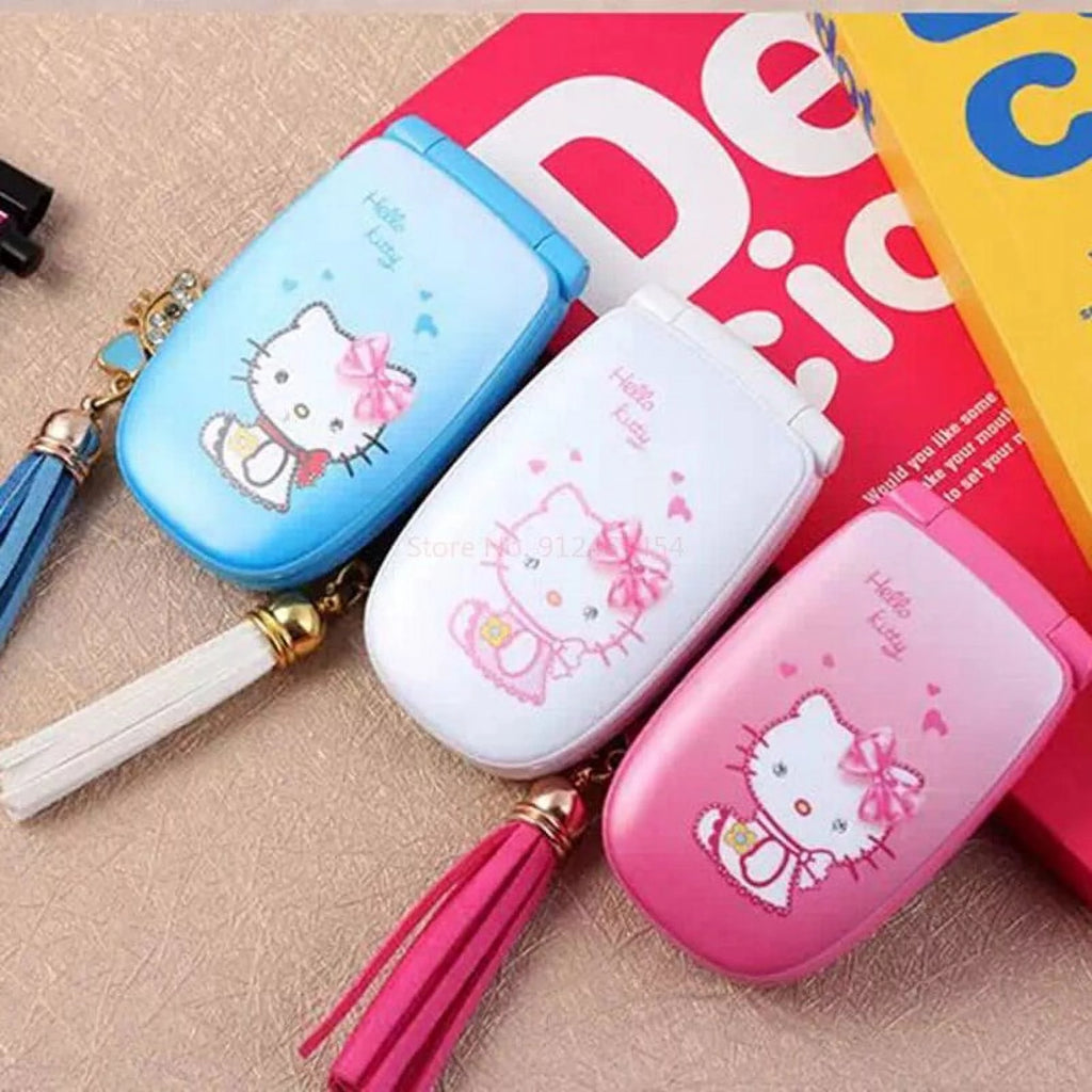 Mini Flip Phone 2G GSM Cellphone for Women K88356