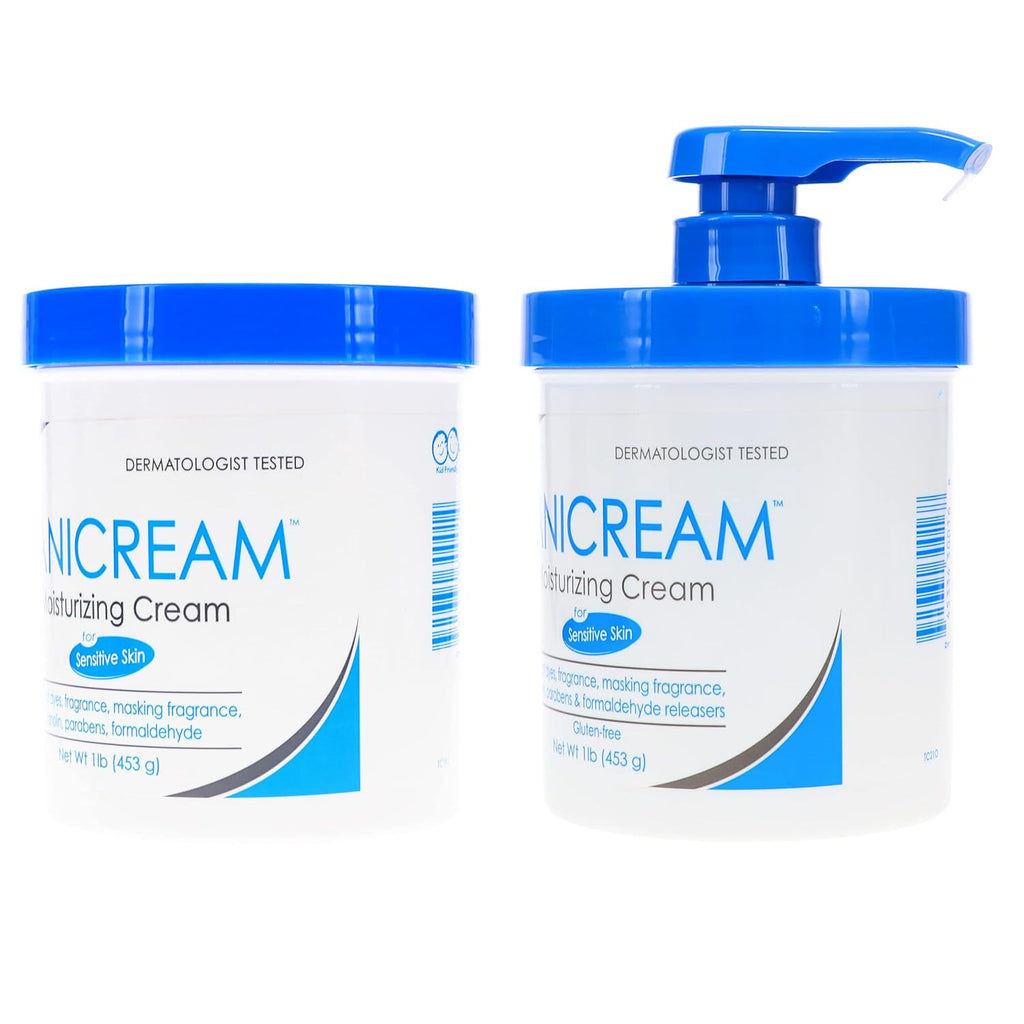 Moisturizing Skin Cream with Pump Dispenser, 1 Pound Each O93287
