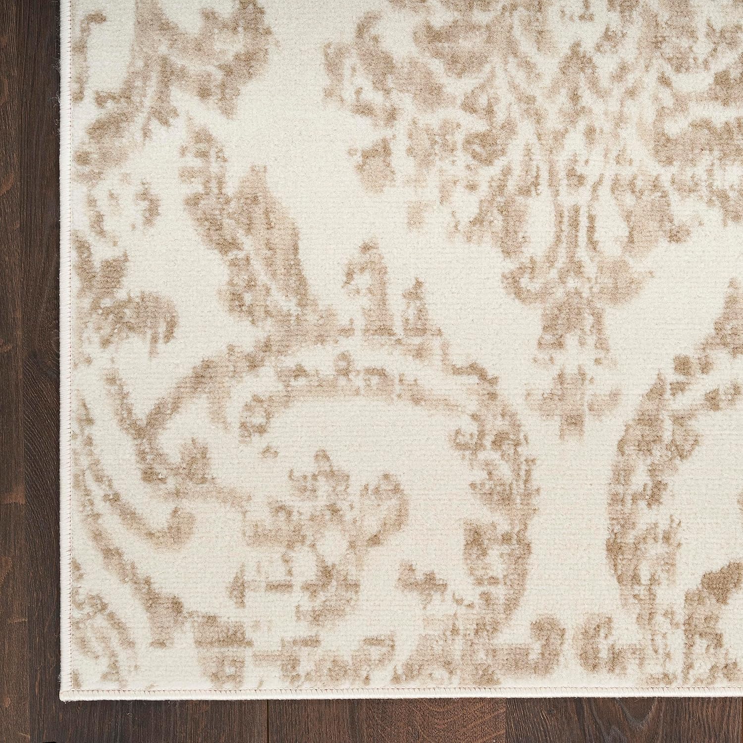 Vintage Ivory Beige 8x10 Area Rug for Bedroom, Living Room, Dining Room X579865