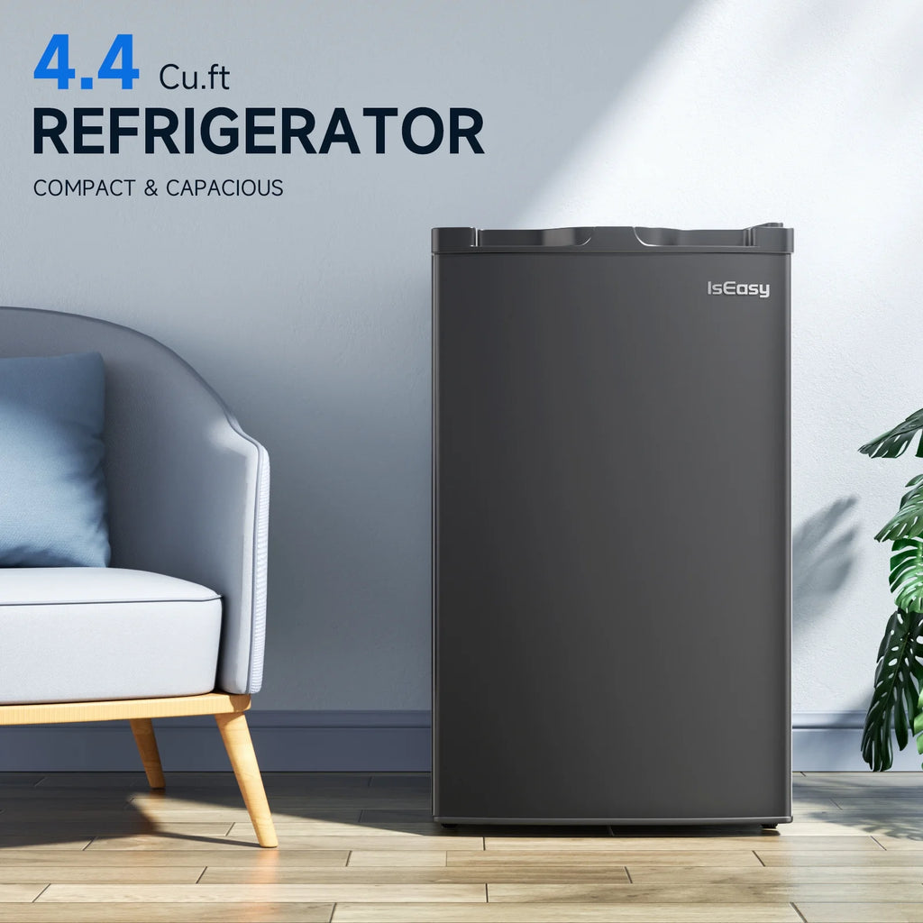 Mini Fridge with Freezer, Compact, Low Noise, Black H528813