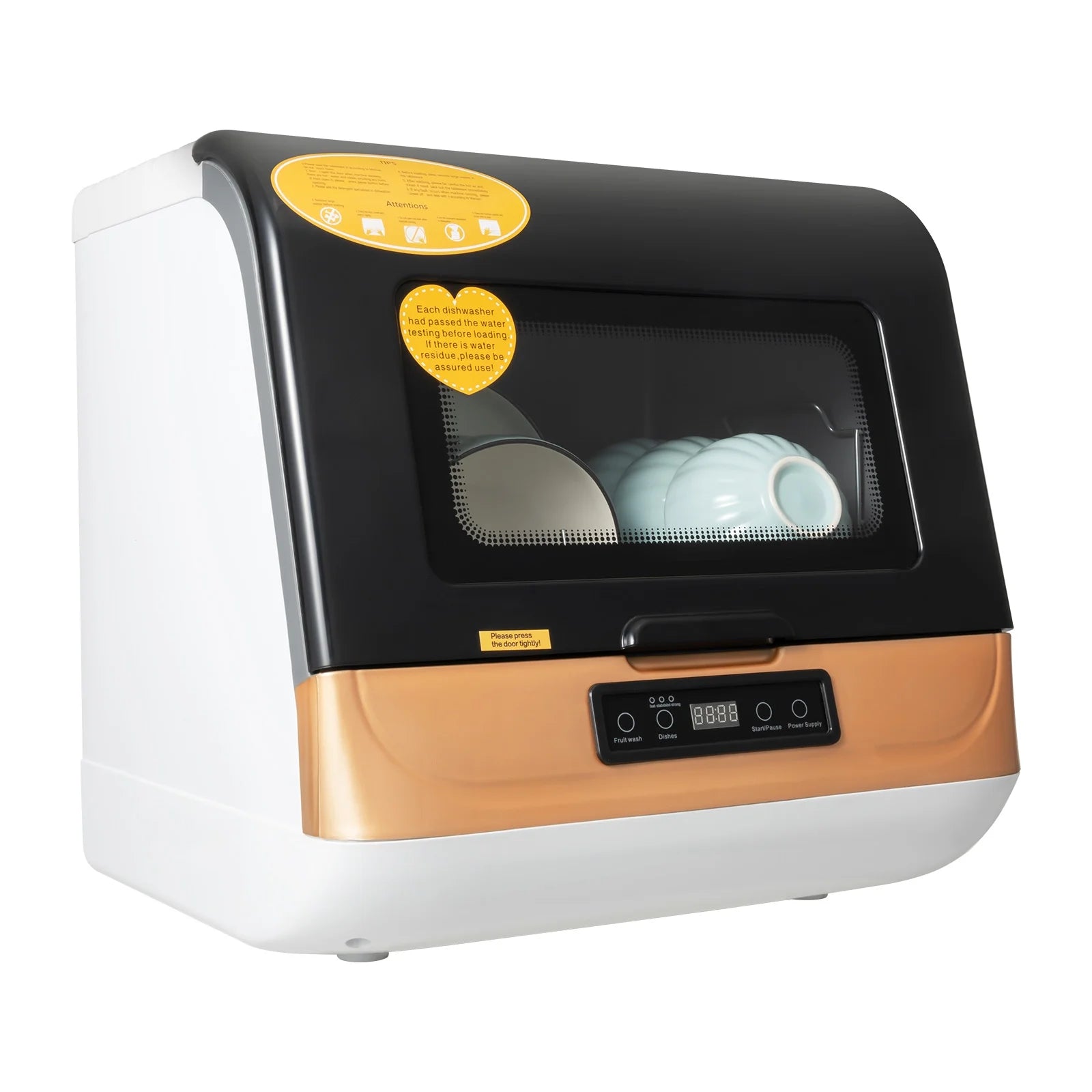 Portable Countertop Dishwasher 4 Programs Y4263