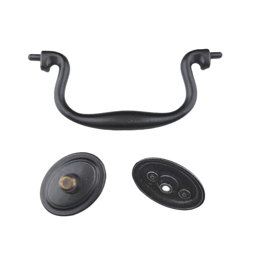 10-Pack 4" Hole Centers Antique Brass Drawer Pulls for Cabinets R44904