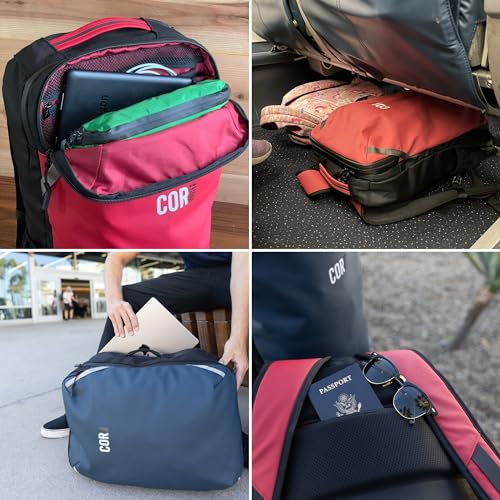 Carry On Travel Backpack with Laptop Compartment, 28L Z282
