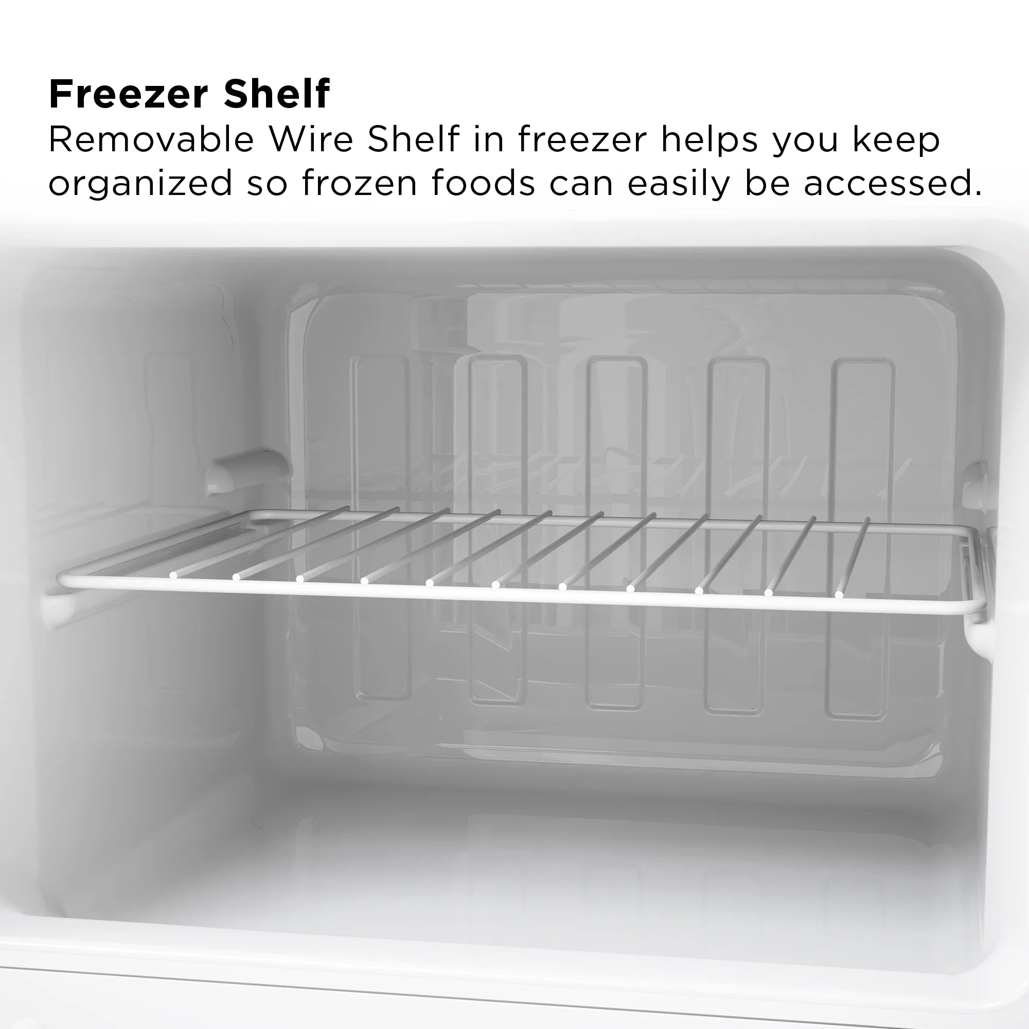Two Door Refrigerator, 4.5 Cu. Ft., Stainless Look G2252