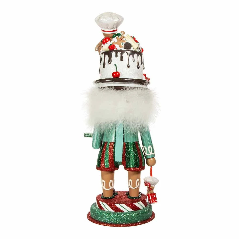 15-Inch Nutcracker with Gingerbread Baker Hat E597533