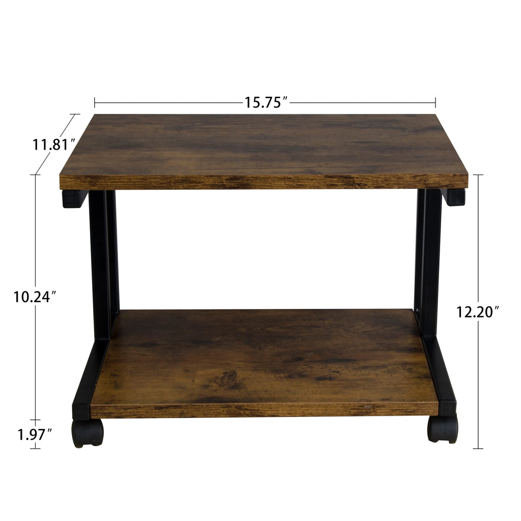 Printer Stand with Wheels and Storage B88890