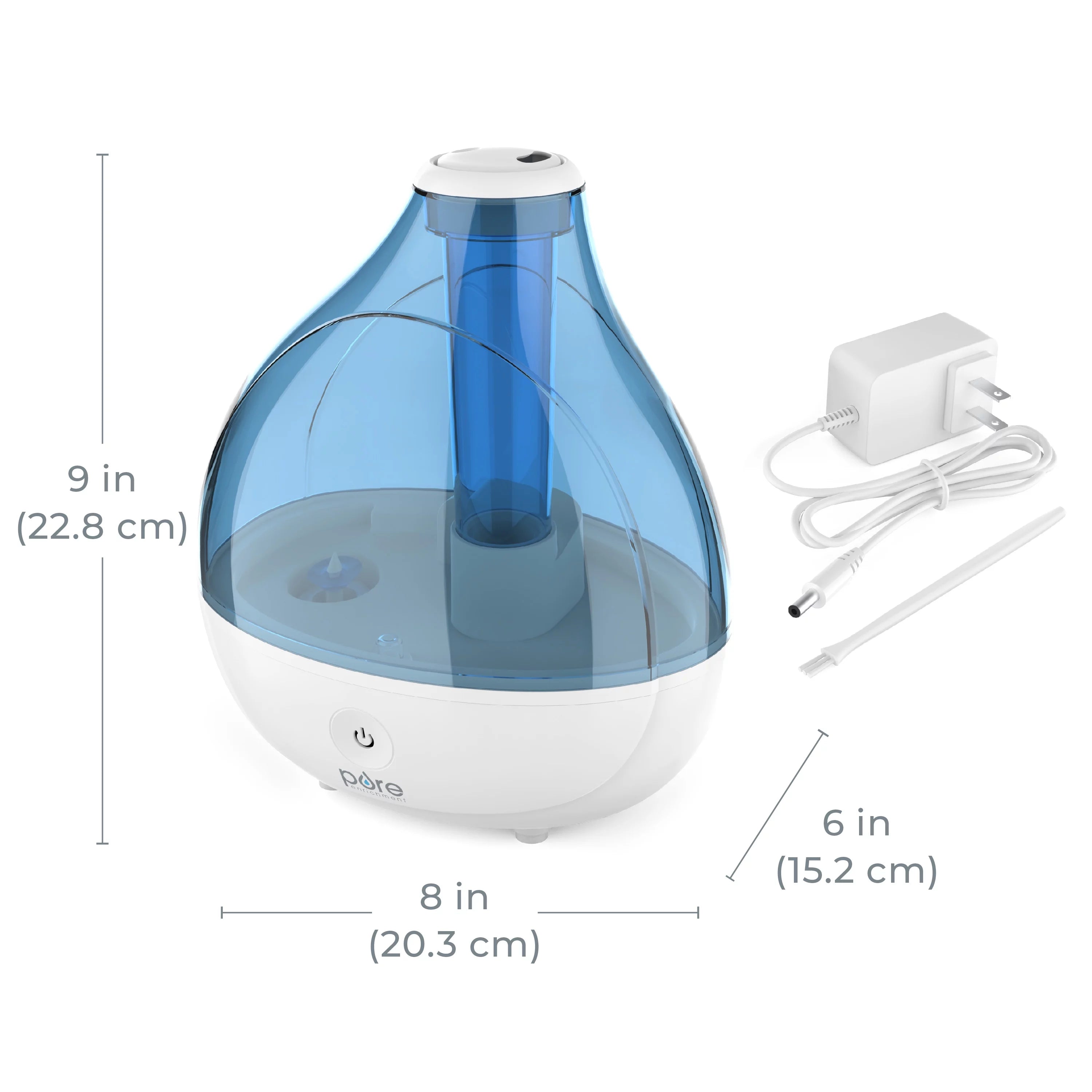 Ultrasonic Cool Mist Humidifier with 360° Rotation Nozzle B93137