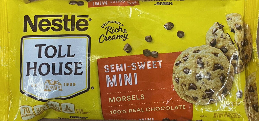 Semi Sweet Mini Chocolate Chips 10 oz, 2 Pack U629397