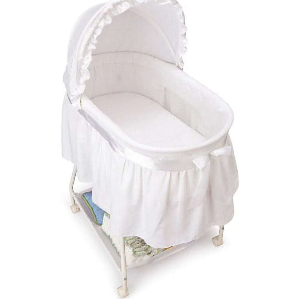 Classic Sweet Beginnings Bassinet, White D89929