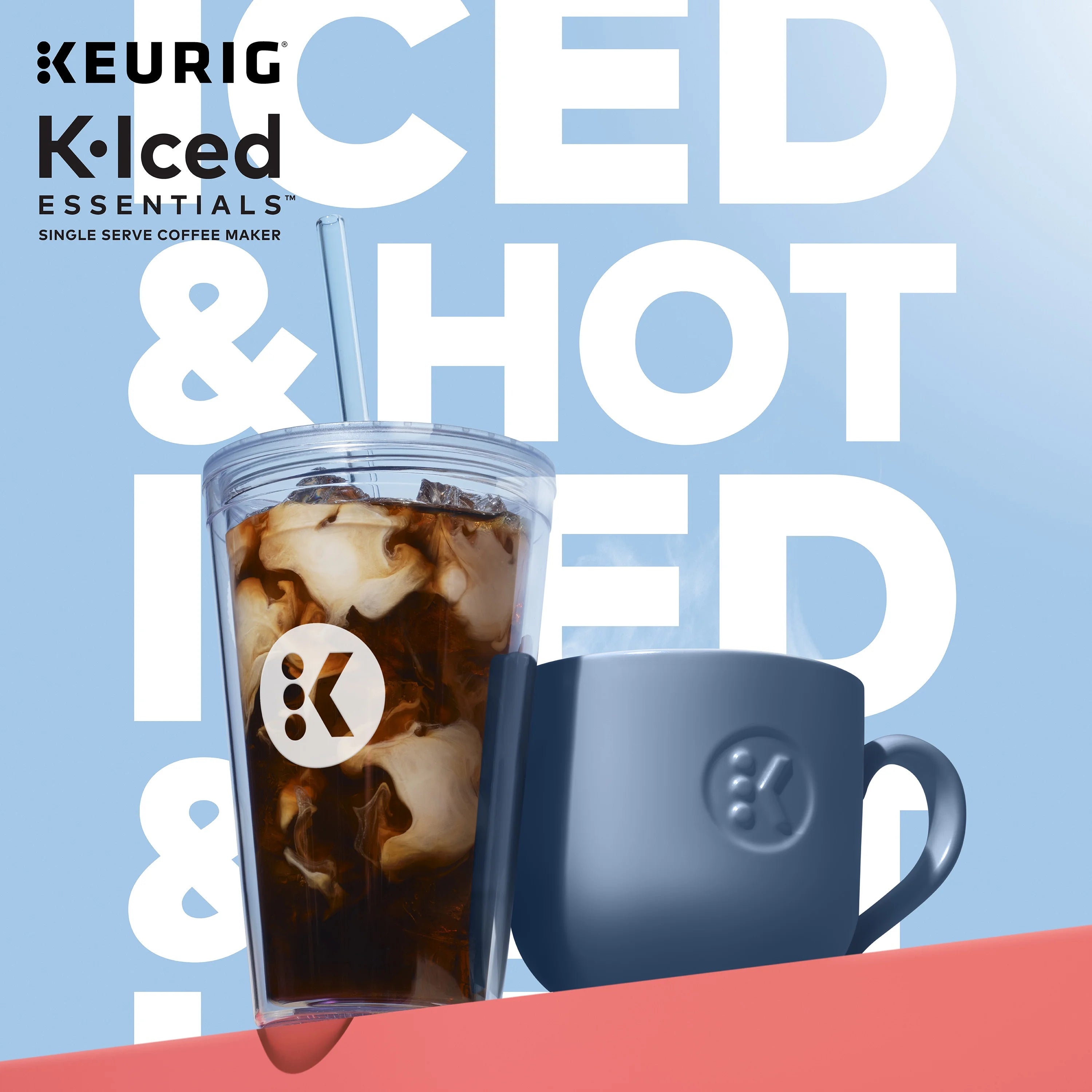 Iced and Hot Single-Serve Coffee Maker B712