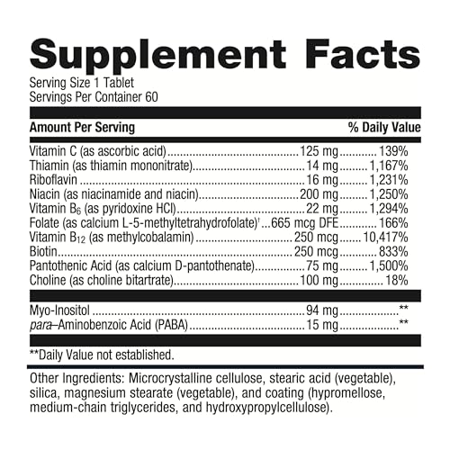 B Vitamin Complex with B6 & B12, Vegetarian, Gluten-Free B303