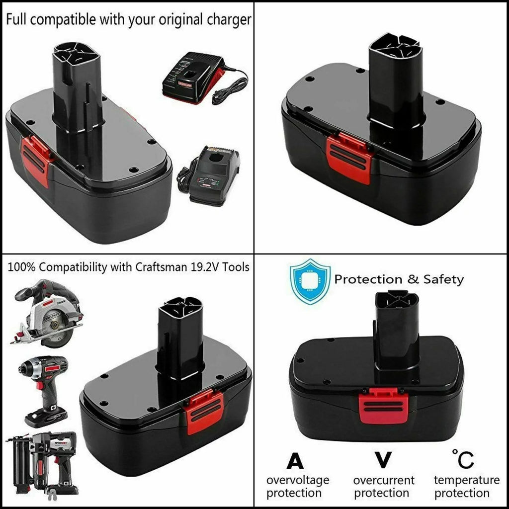 2Pack 19.2V 4.8AH C3 NiCD Battery P507188