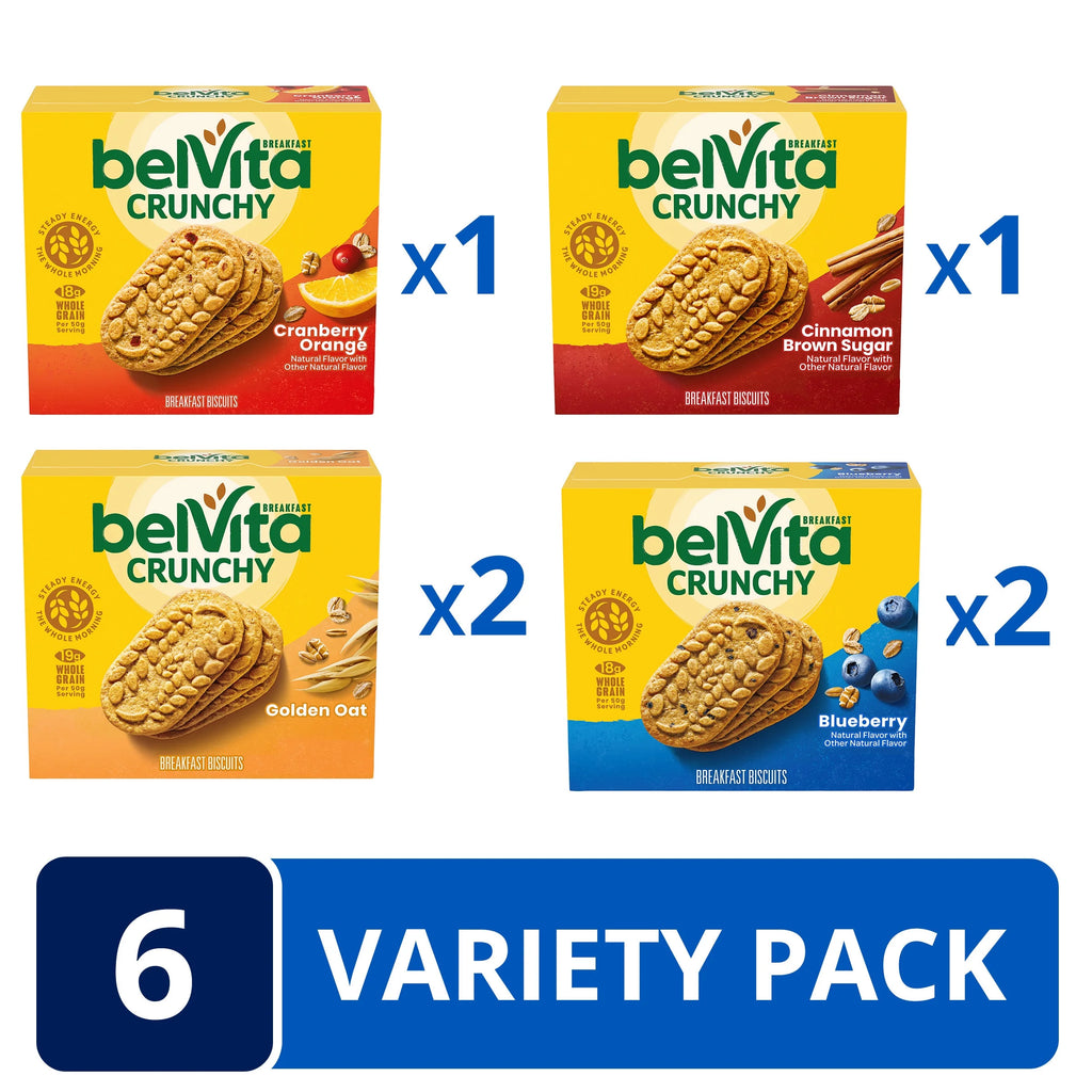 Breakfast Biscuits Variety Pack, 4 Flavors, 30 Packs Q93160