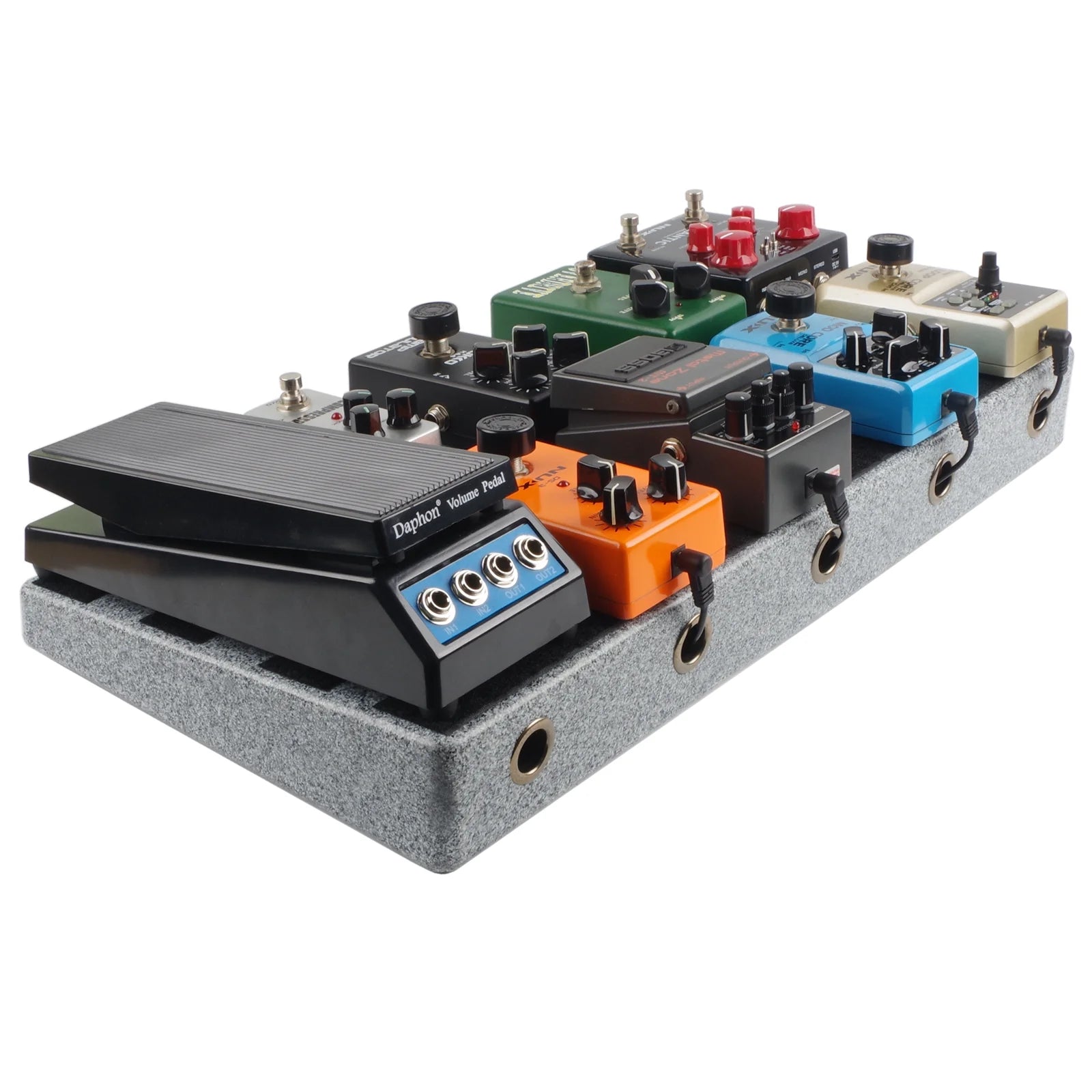 Sturdy Pedal Board for Most Effects Pedals, Easy to Install D663