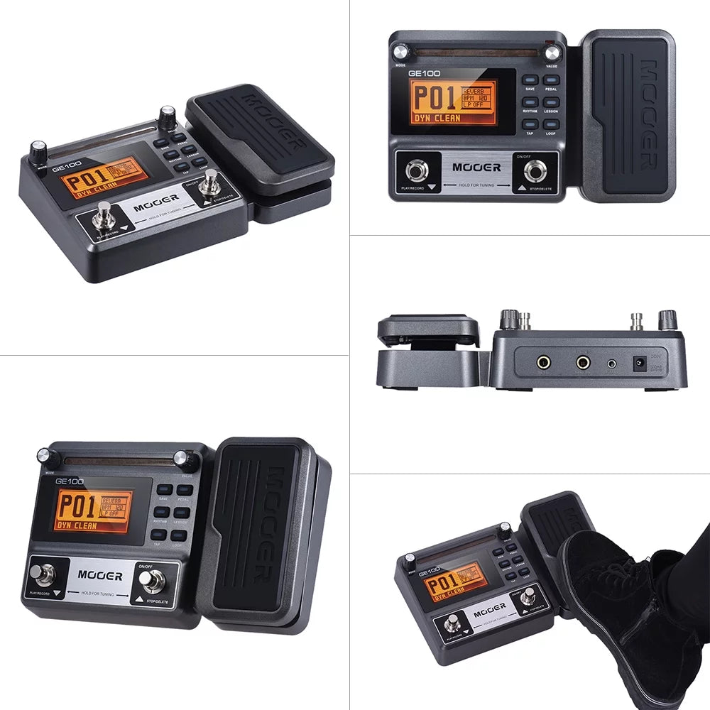 Guitar Multi-effects Processor with Loop Recording and Tuner O51156