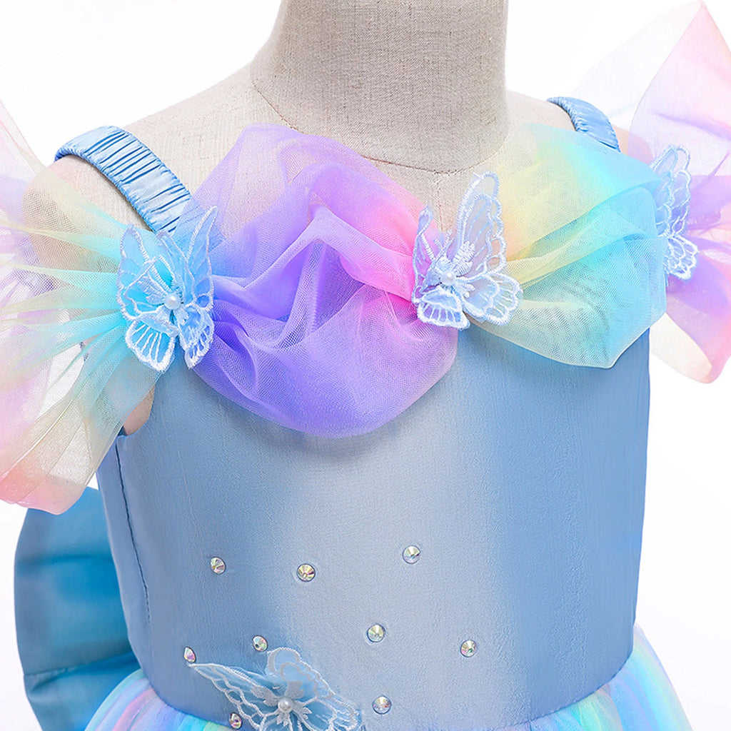 Girls Princess Costume Fancy Party Dress Up Outfit W58970