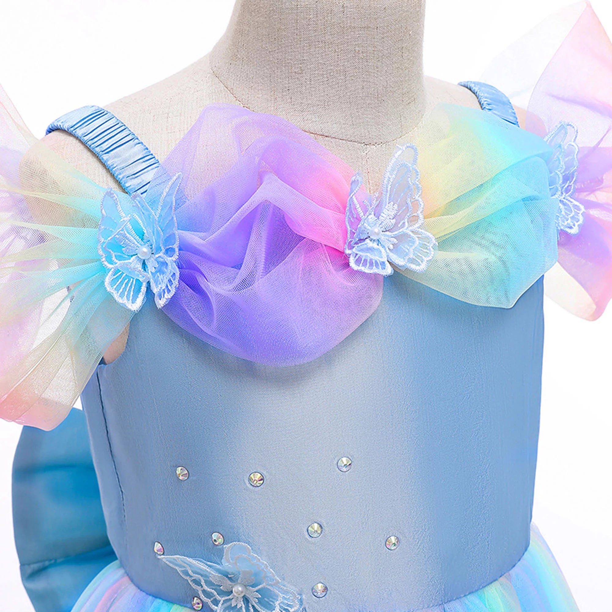 Girls Princess Costume Fancy Party Dress Up Outfit W58970