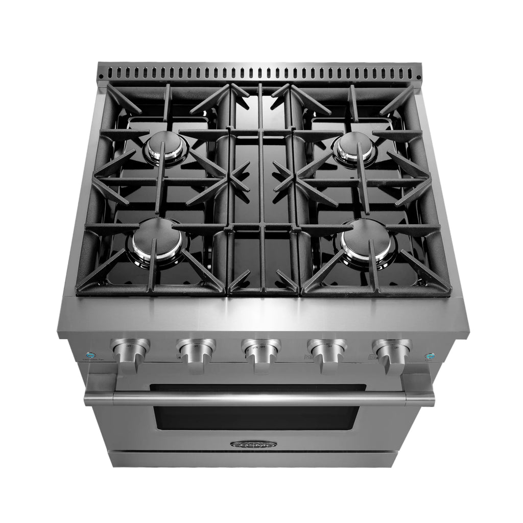 Gas Range 3.5 cu. ft. with 4 Burners, Stainless Steel X497250